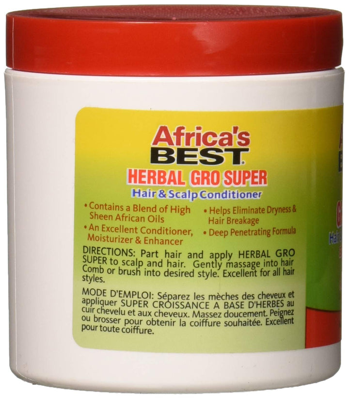 Africas Best Hair & Scalp Conditioners Herbal Gro AD