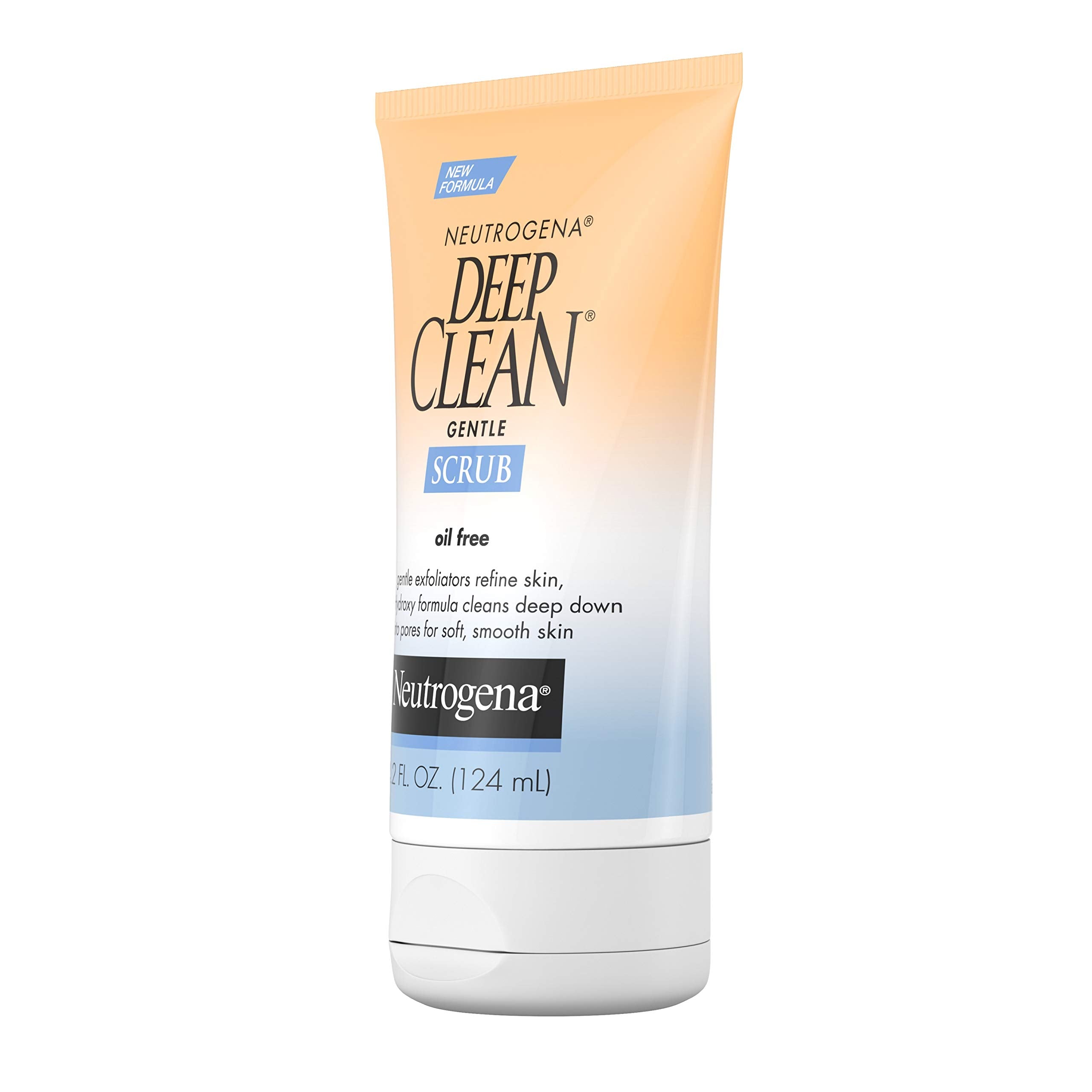 Neutrogena Deep Clean Gentle Daily Facial Scrub, Oil-Free Cleanser 4.2 fl. Oz