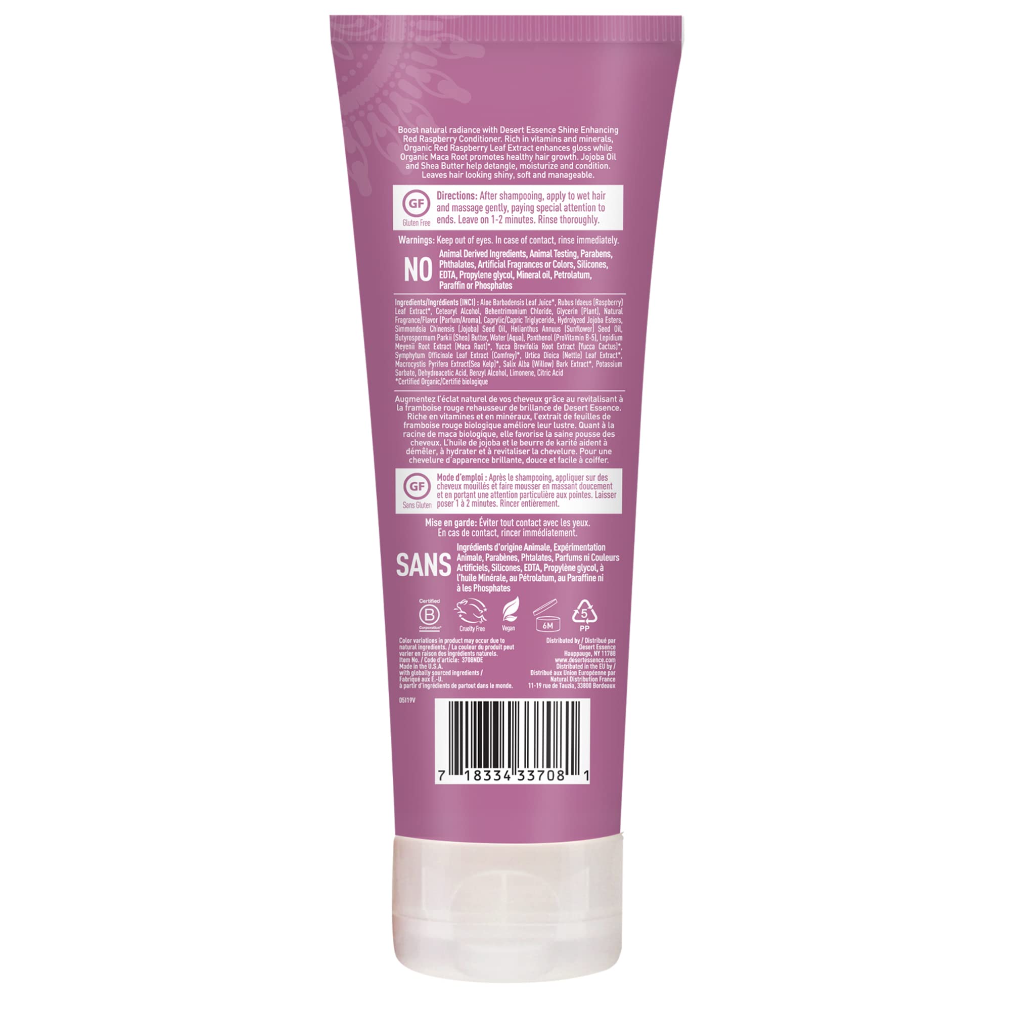 Desert Essence Red Raspberry Conditioner 8 oz.