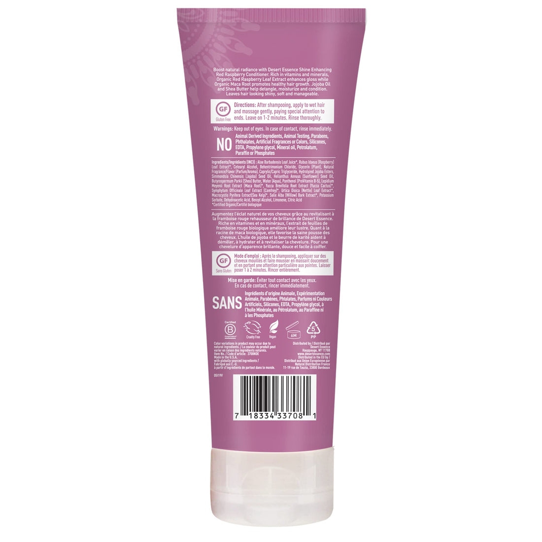 Desert Essence Red Raspberry Conditioner 8 oz.
