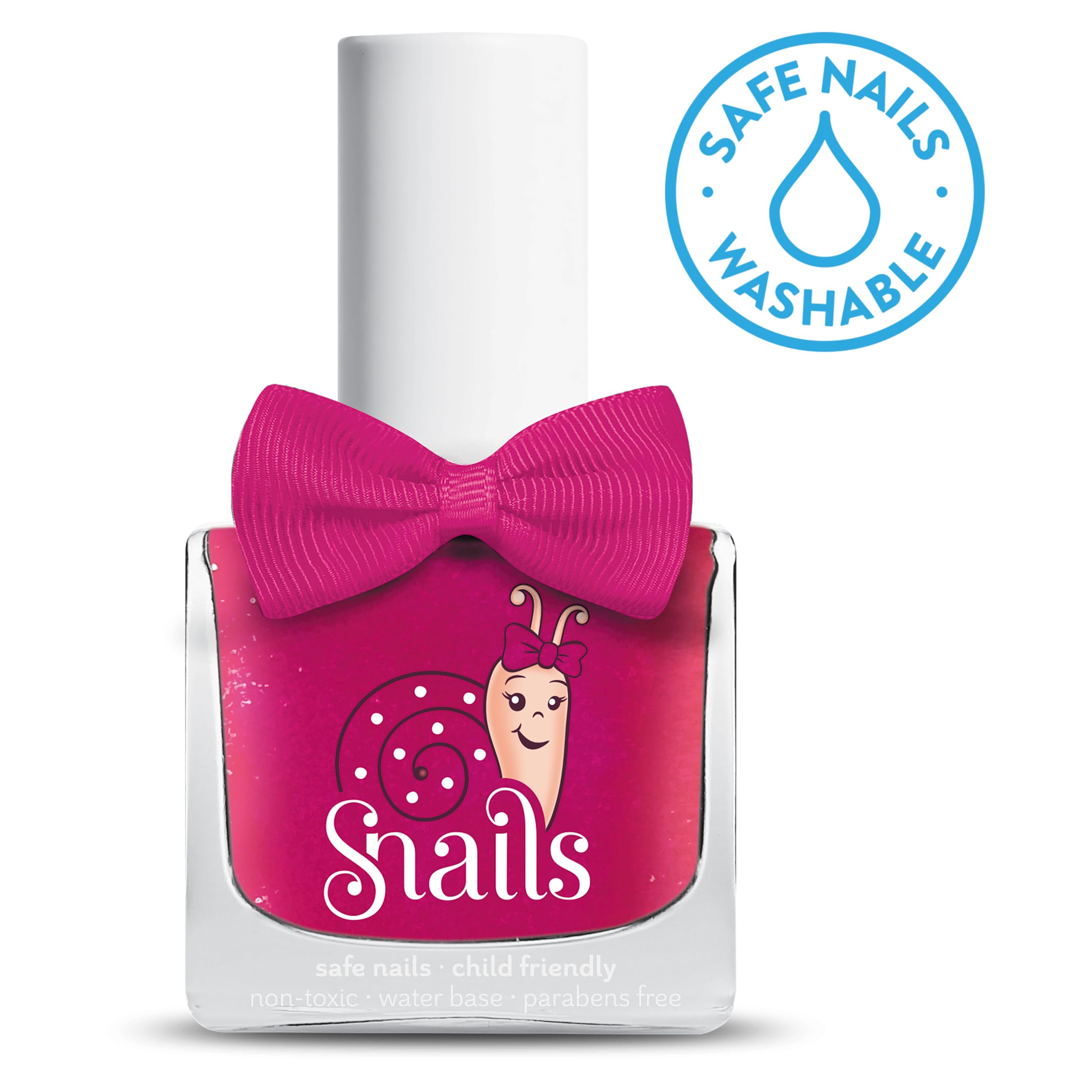 Non-toxic, Water-Based, Odorless Nail Polish for Kids by Snails - 10.5ml (Cheerleader)
