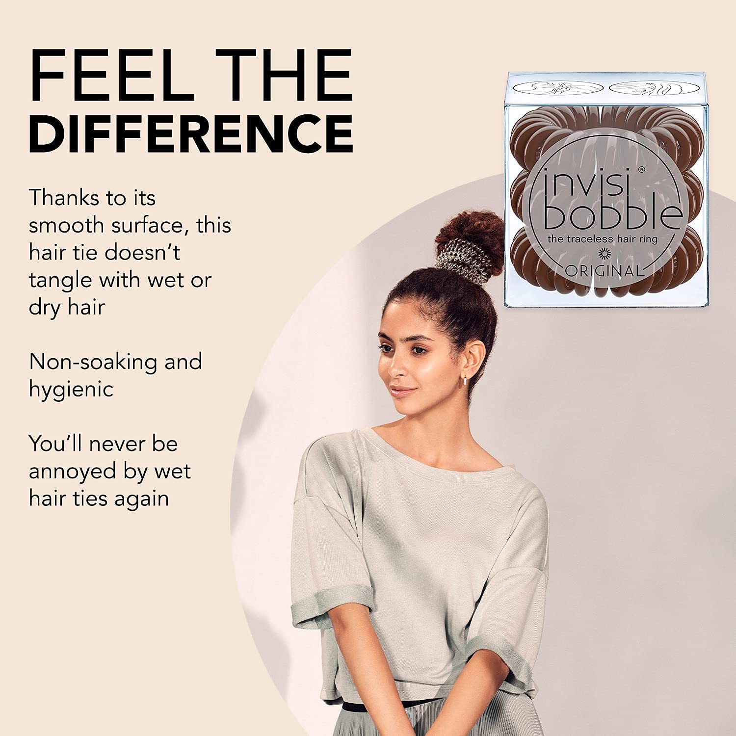 Invisibobble Invisibobble Pretzal Brown, 50 g