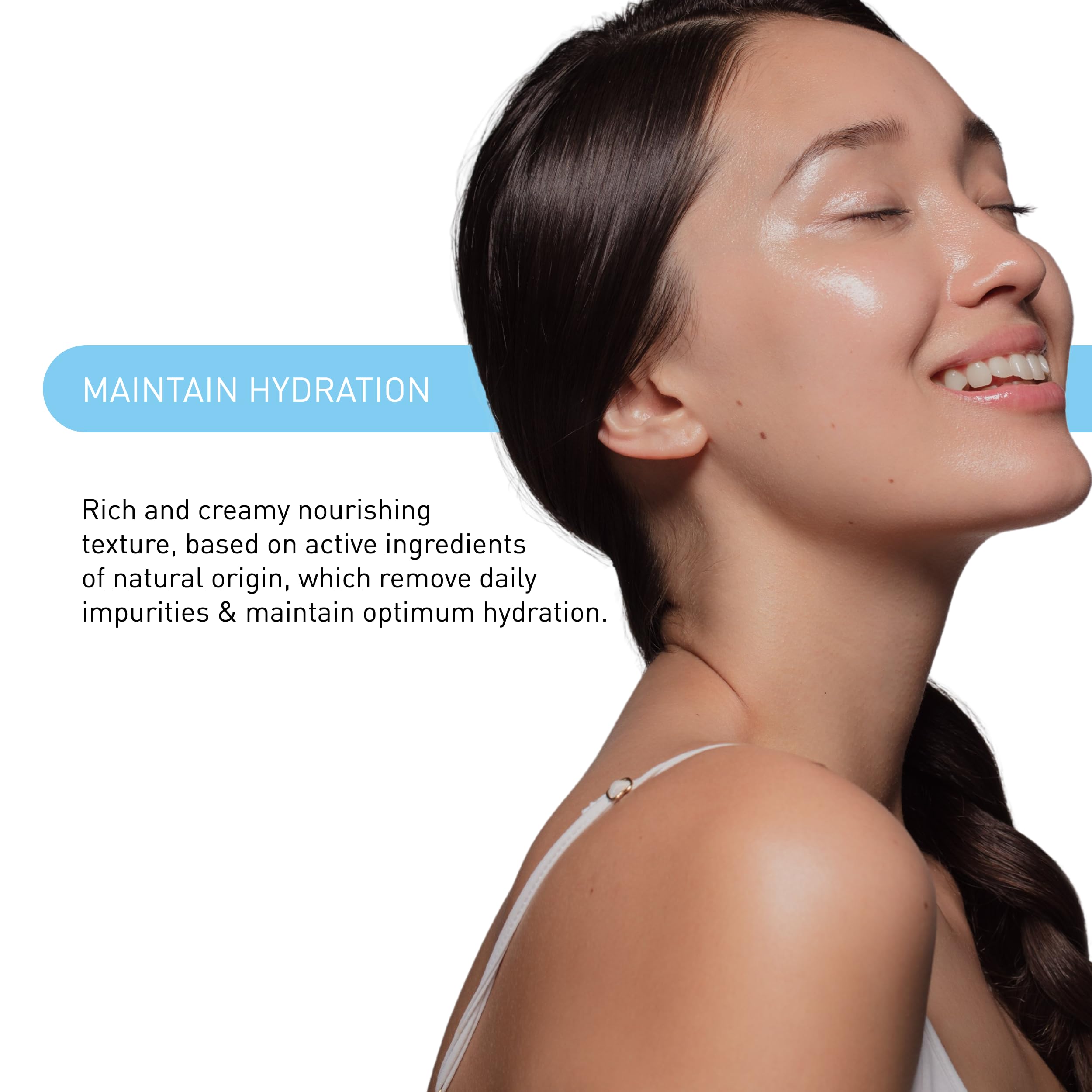 Embryolisse Foaming Cream Milk. Hydrating Cleanser for Face and Body, Soap-Free, Vegan Formula, 6.76 fl.oz.