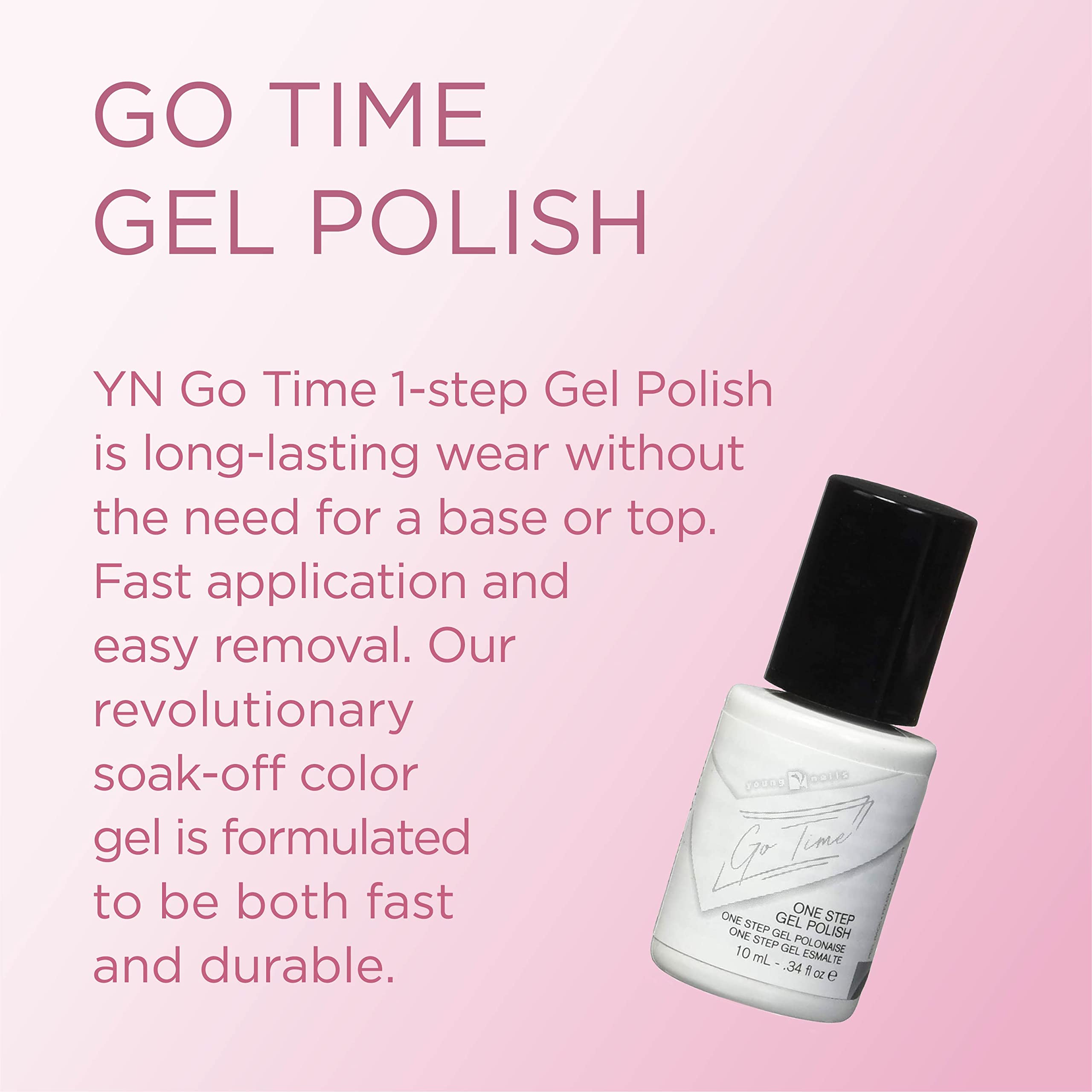 Heaven Help Me, 0.34 Ounce: Young Nails Go Time Gel Polish, Heaven Help Me, 0.34 Ounce