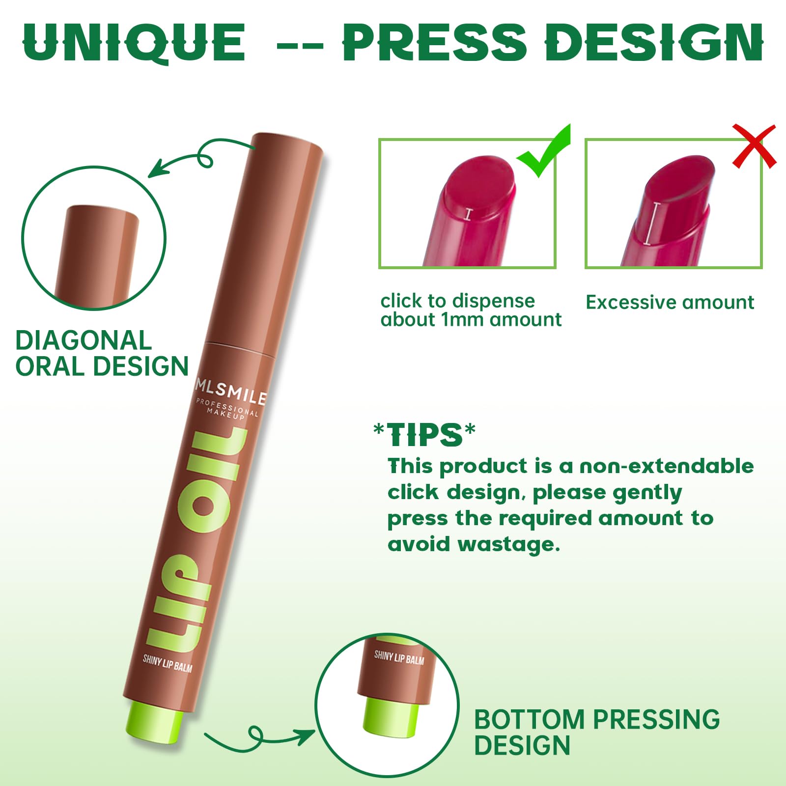 HOSAILY Moisturizing Solid Lip Gloss Jelly Lipstick, 3Color Lip Oil Lip Plumper with Dark Brown Lip Liner Combo, Glossy Lightweight Pigmented Non Sticky Tinted Lip Click Balm Makeup Gift Set for Women