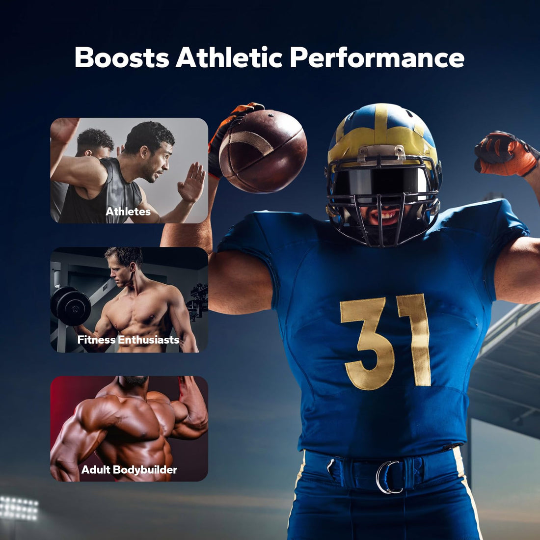 NutriNeat Triple Magnesium Complex (90 Capsules), 300mg of Magnesium Glycinate, Citrate & Malate, High Absorption, Muscle Vitality Enhancing, Boosts Performance & Strength