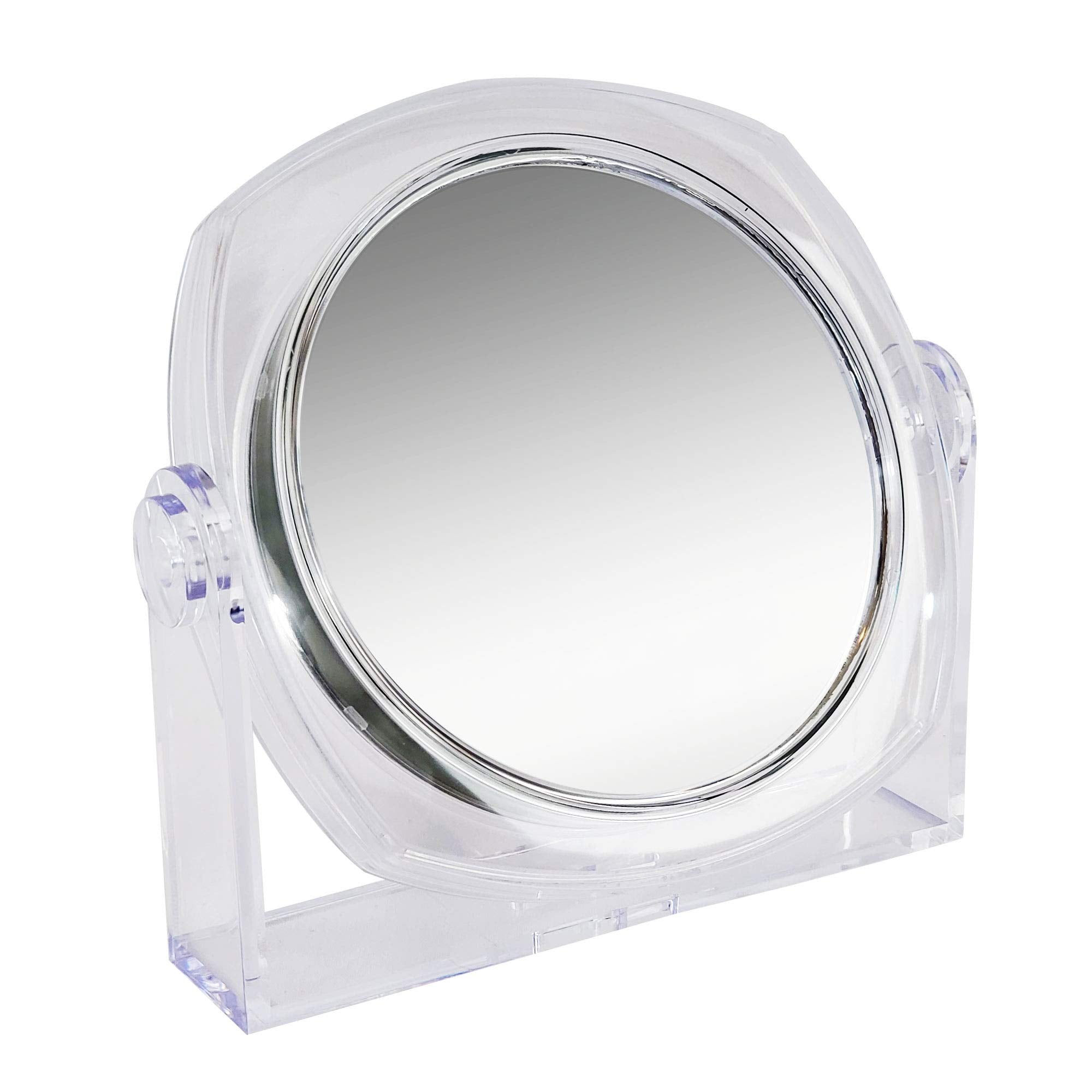Rucci Clear Vanity Mirror, 1X/10X