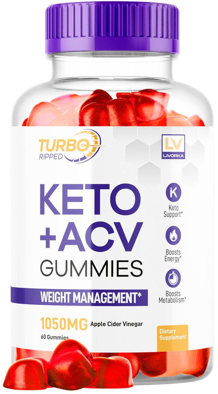 Turbo Ripped Keto Weight Loss ACV Gummies, Turbo Ripped Keto ACV Gummies, Turbo Ripped Gummies, TurboRipped Keto ACV Apple Cider Vinegar Advanced Multivitamin Healthy s Gummys, 1 Month
