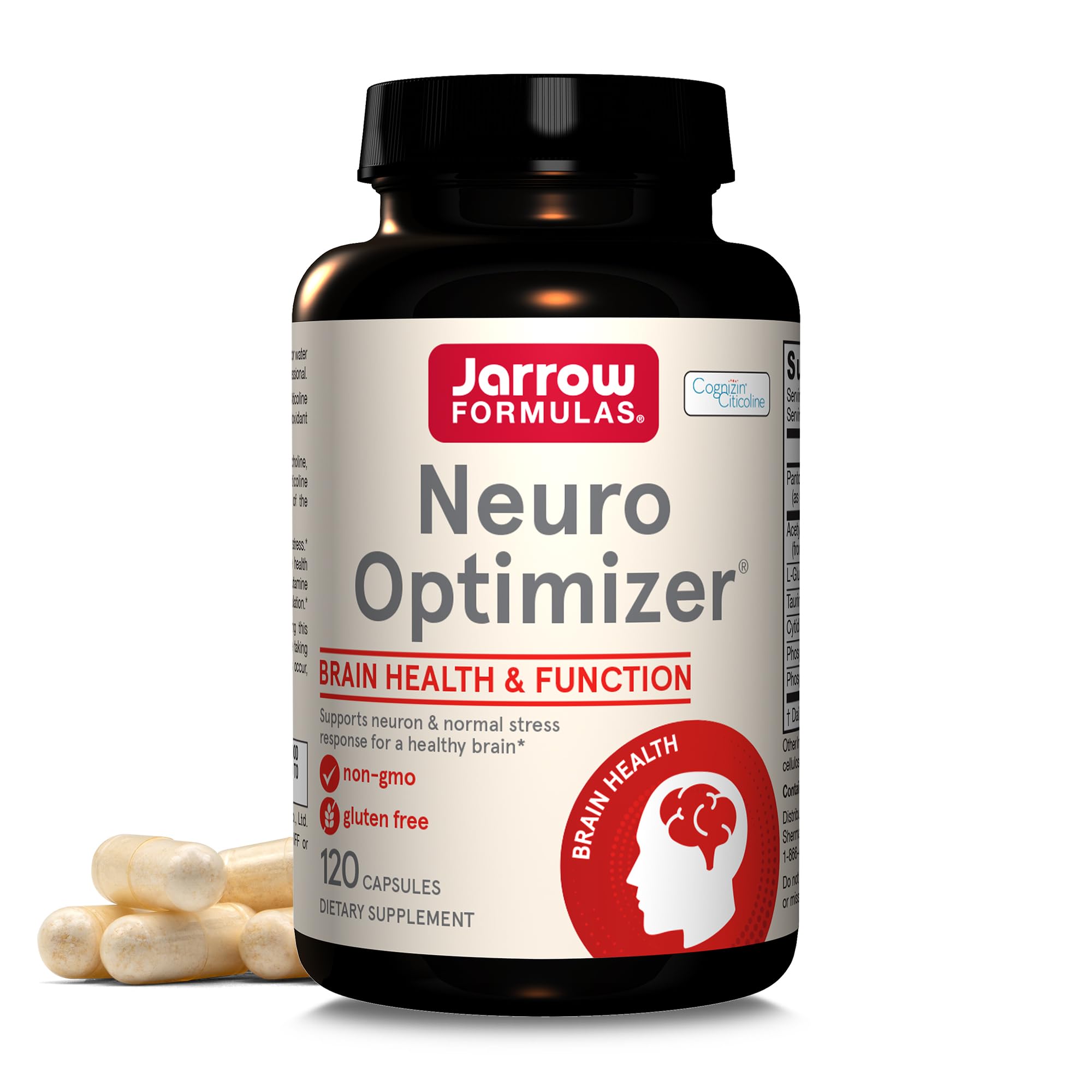 Jarrow Formulas Neuro Optimizer 120 Capsules, 30 Day Supply