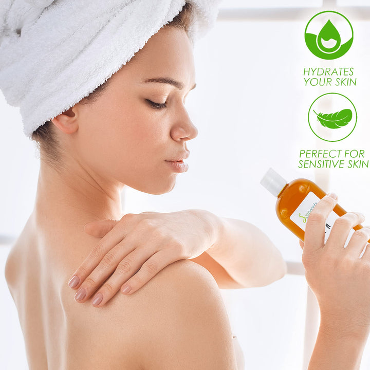 LANOLIN OIL Cold Pressed Unrefined | 100% Natural Available in Bulk | Carrier for Essential Oils, Face, Skin, Hair Moisturizer, Soap Making | (4 oz)