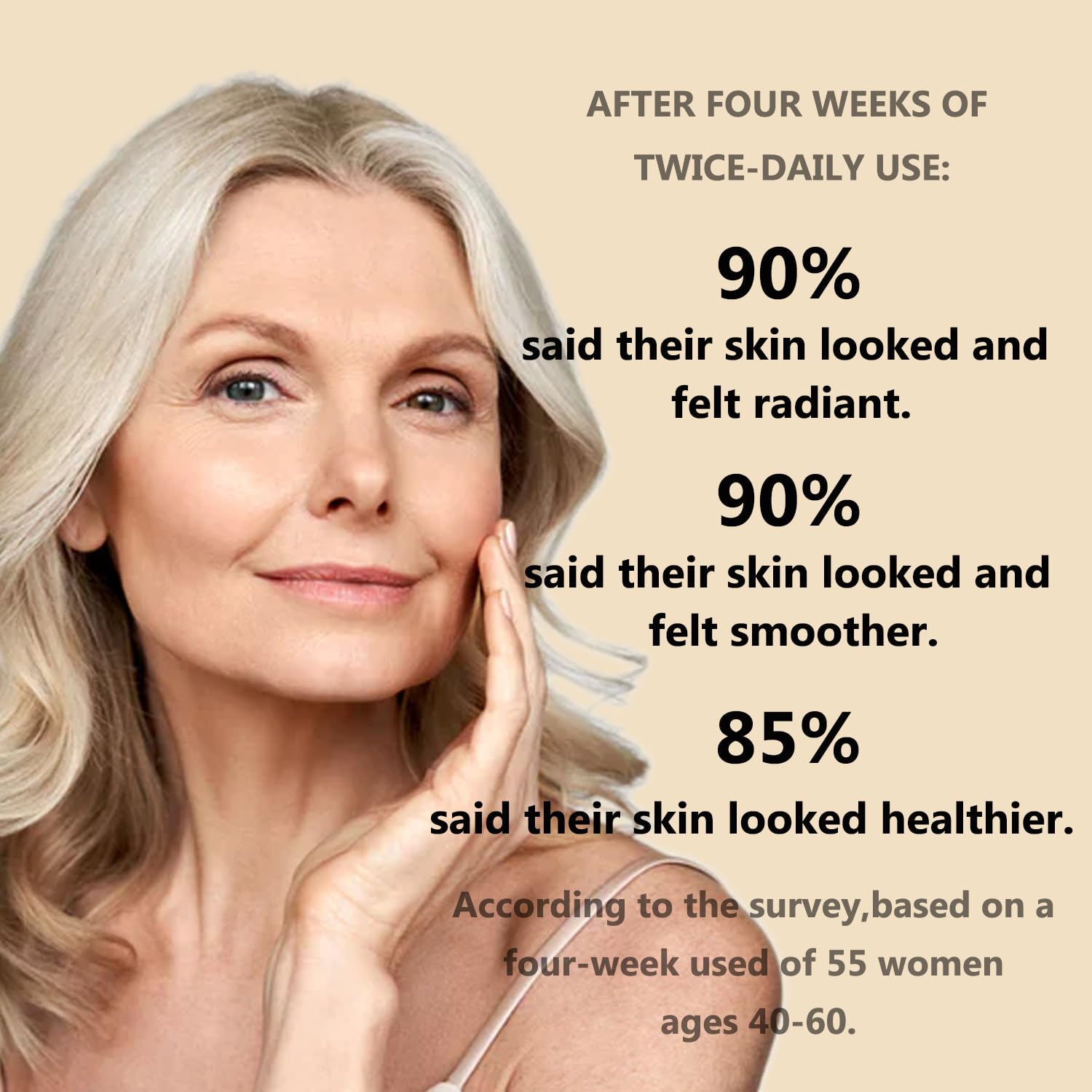 Bioglossy Vitamin CE Ferulic Acid Serum 20% Vitamin C Serum + Vitamin E & Hyaluronic Acid - Skin Moisturizer Face Dark Spot Corrector and Anti Aging 30ml / 1 fl.oz