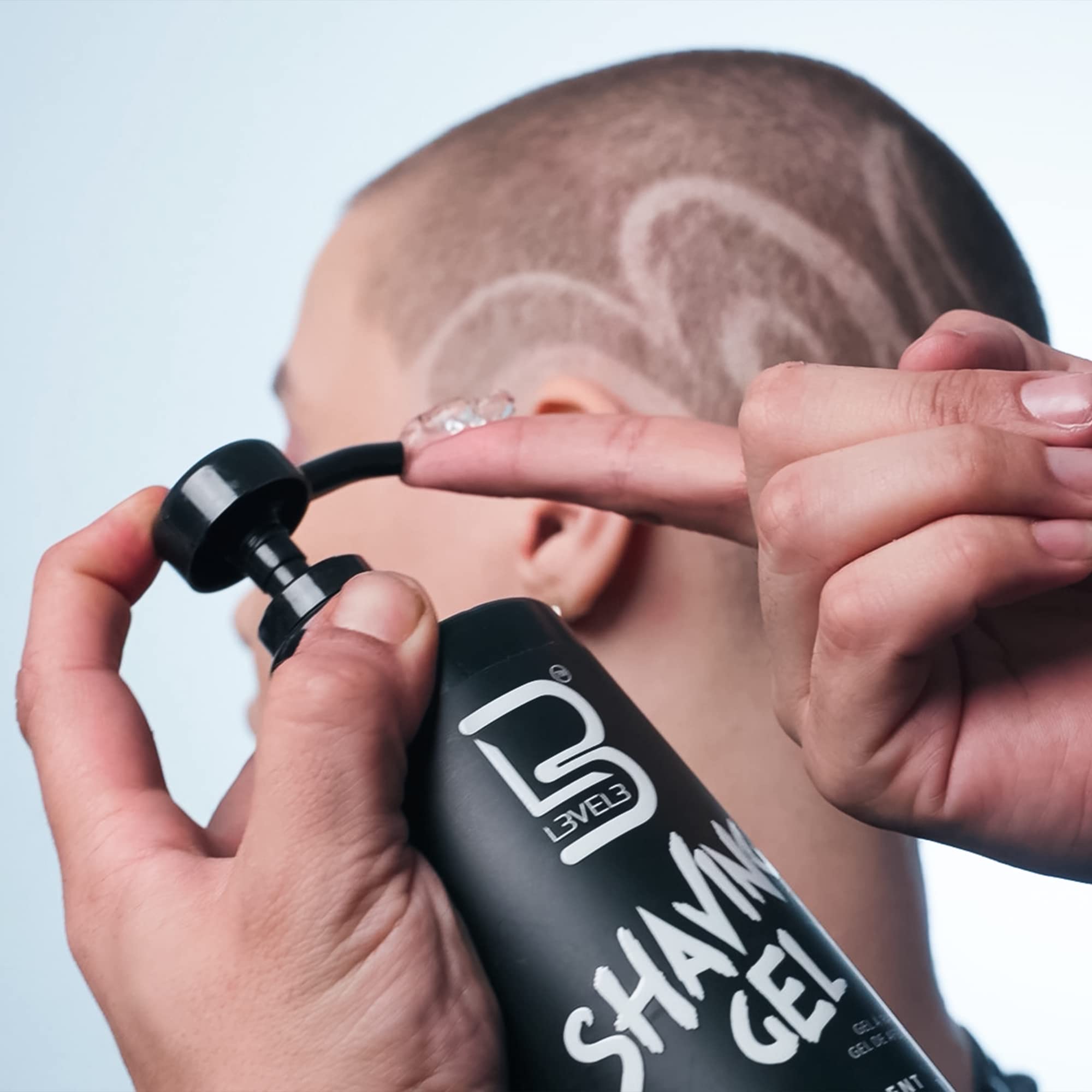 Level 3 Shaving Gel - Straight Razor Shave Gel - Non-Irritating - Refreshing Smell L3 - No Hot Towel Necessary - Level Three Razor Gel (Ice)