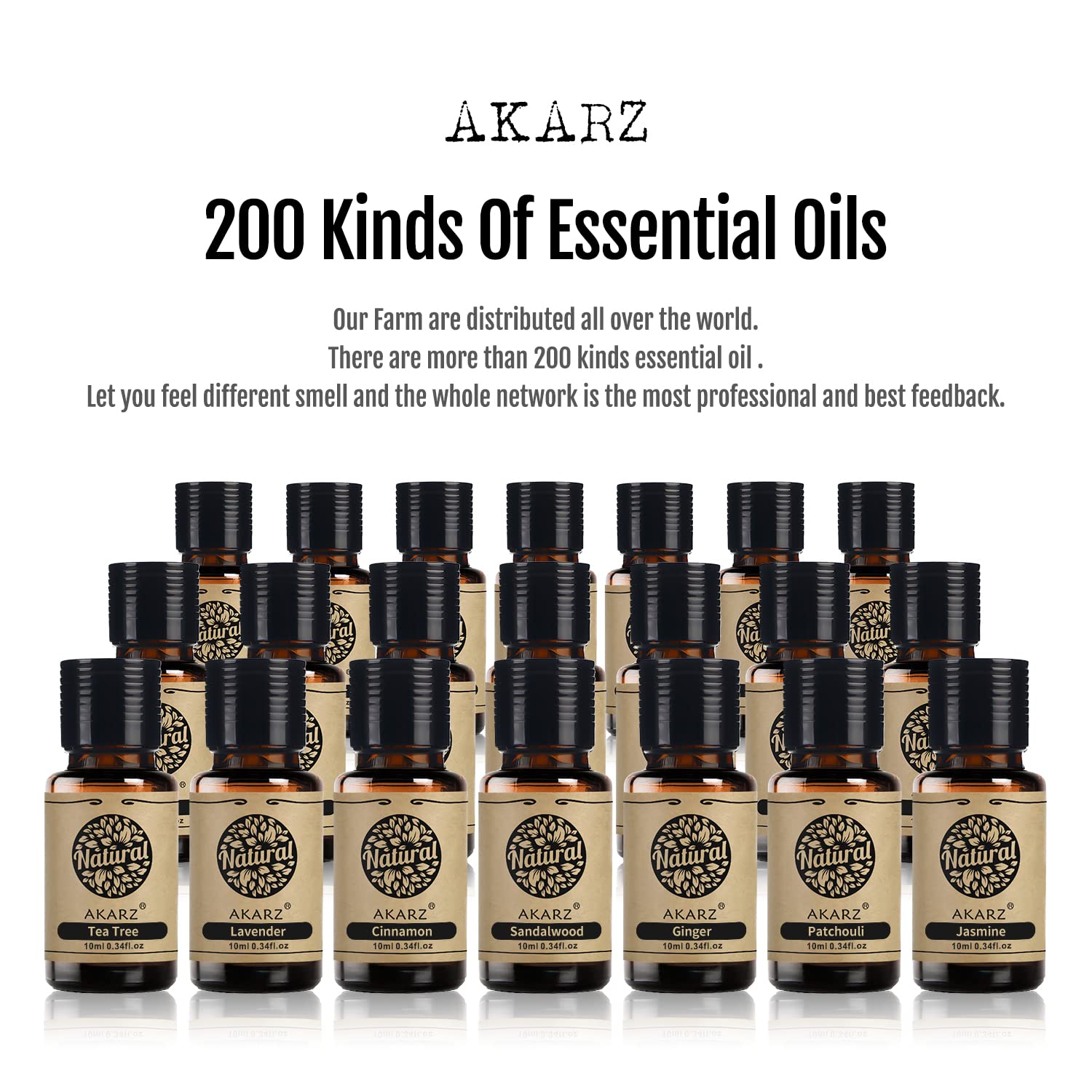 AKARZ Black Currant Essential Oil Natural Organic Pure Black Currant Oil for Skin Body Hair Care,Diffuser, Candle,Soap,Making, DIY,Massage Aroma 0.34 Fl Oz (10ml)