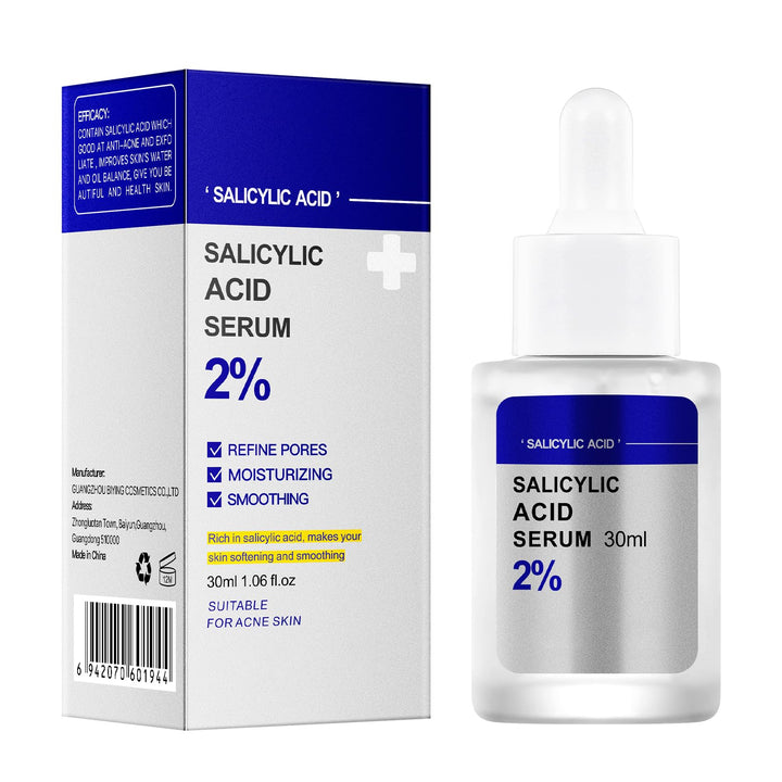 Salicylic Acid Acne Treatment for Face, Salicylic Acid Face Serum Solution Spot Treatment Pore Minimizer Anti Acne Products for Adults and Teens Cystic Hormonal Severe for Women Men Pimpel Breakout