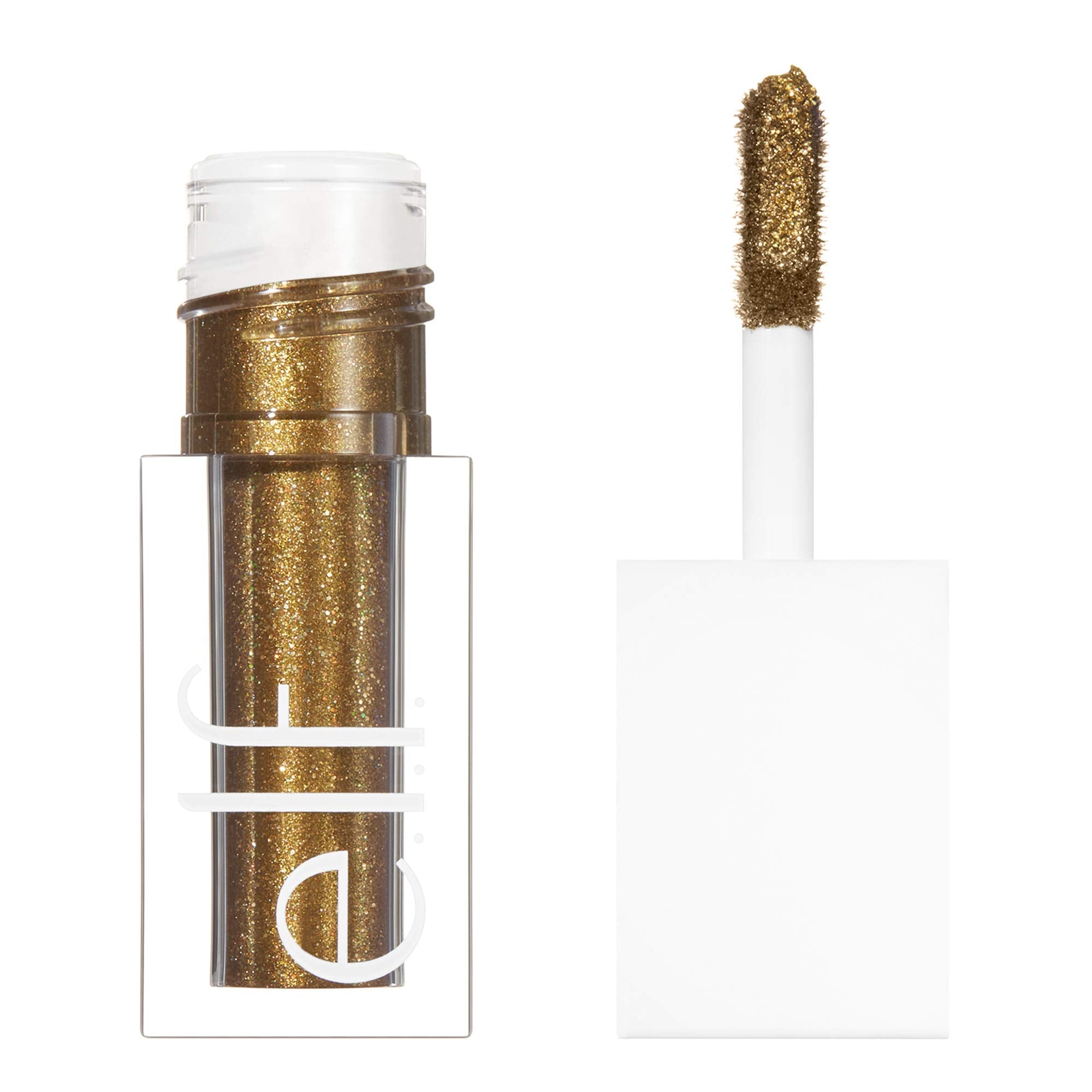 e.l.f. Cosmetics Liquid Glitter Gel Eyeshadow, Dirty Martini, 0.10 Fl. Ounce, Dirty Martini, 0.10 Fl Ounce