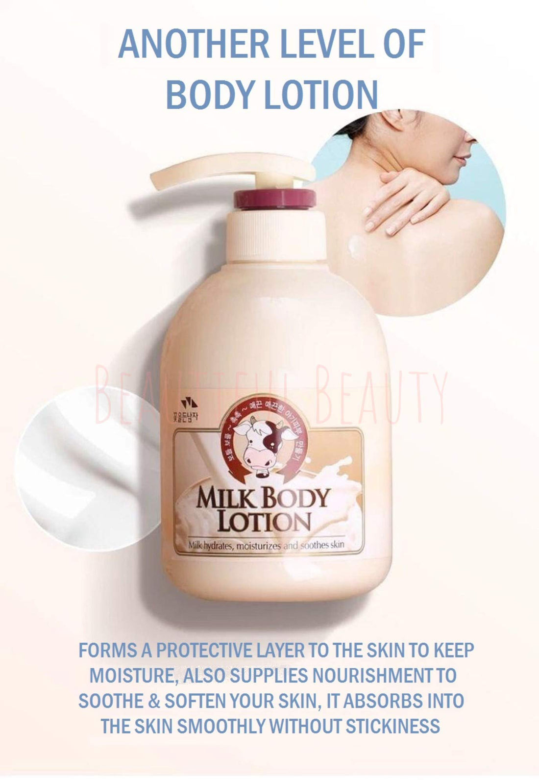 MILK BODY SHOWER 750ml + BODY LOTION 500ml SET