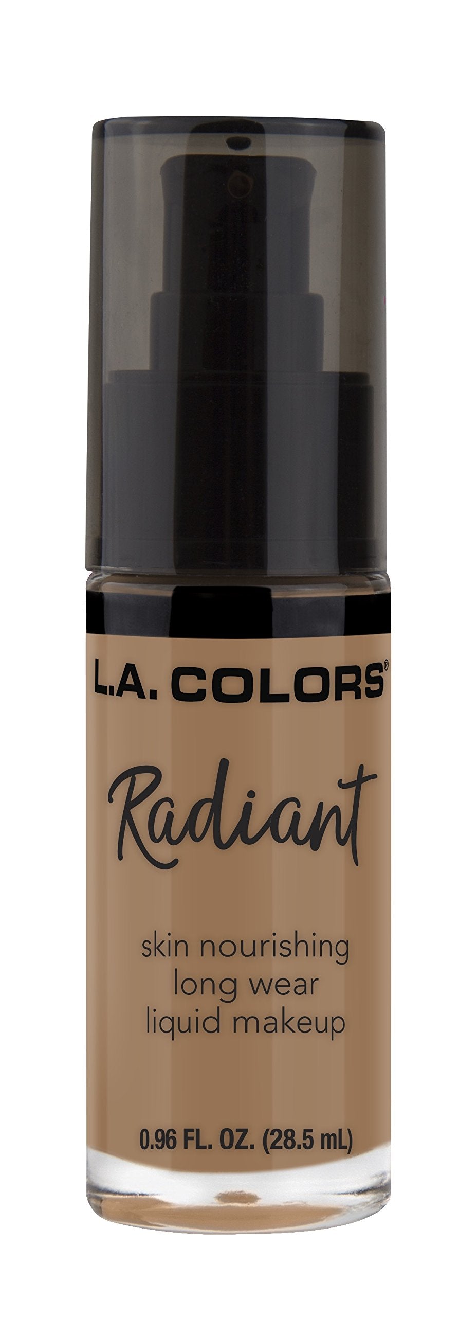 L.A Colors Radiant Liquid Foundation, Creamy Café, 28.5ml