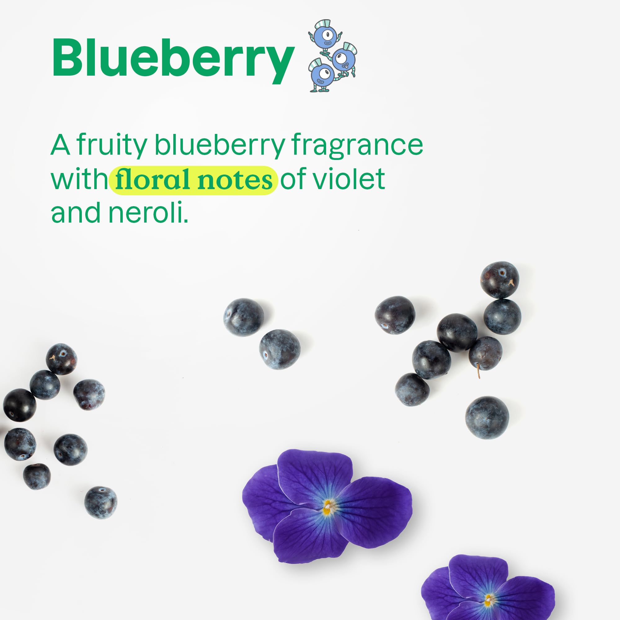 ATTITUDE Natural Conditioner for Kids, Hypoallergenic, Vegan, EWG Verified, Plant- and Mineral-Based, Blueberry, 8 Fl Oz (11116) (Pack of 1)