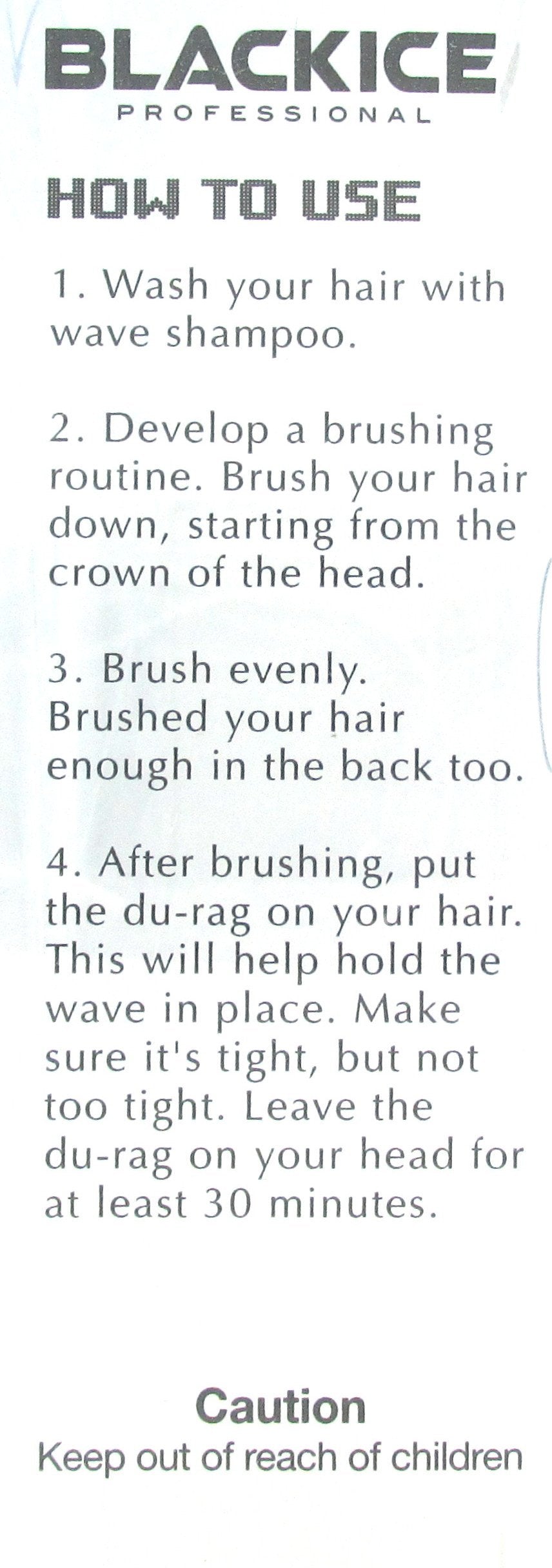 Black Ice Magic Wave 7'' Curved Club Brush Soft Premium Boar by Black Ice