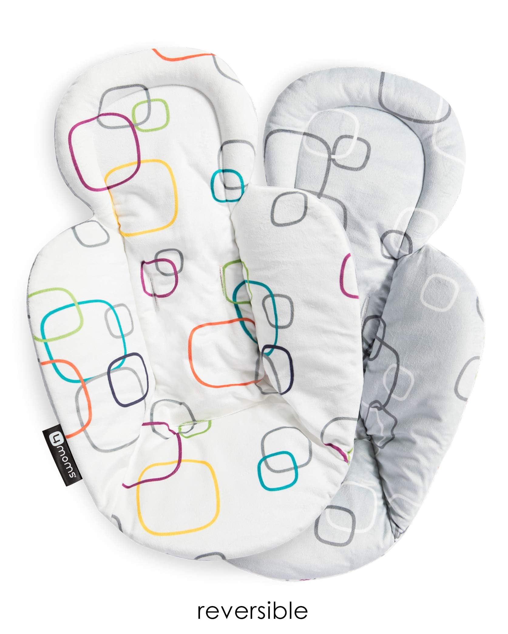 4moms RockaRoo and MamaRoo Infant Insert, Machine Washable, Soft, Plush Fabric, Reversible Design