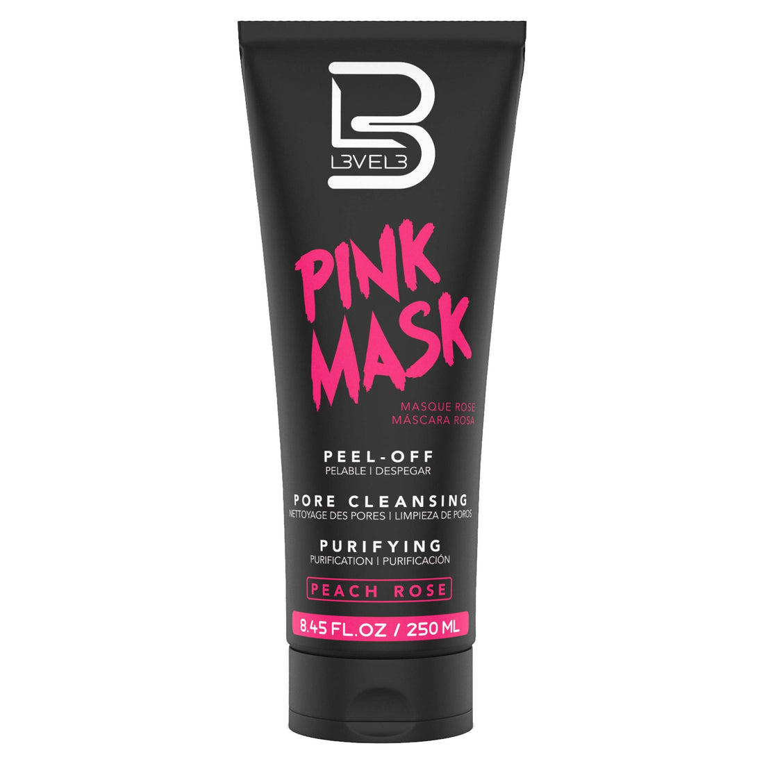 Level 3 Peel Off Mask - Deep Cleansing Black Head Removal - Removes Impurities and Dead Skin Cells L3 - For Acne and Pimples - Level Three Mask Peel Off for Women