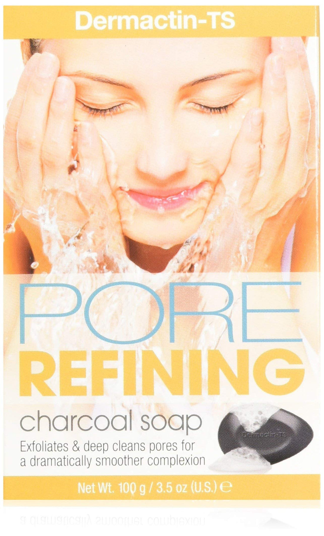 Dermactin-TS Pore Refining Charcoal Soap, 3.5 Ounce