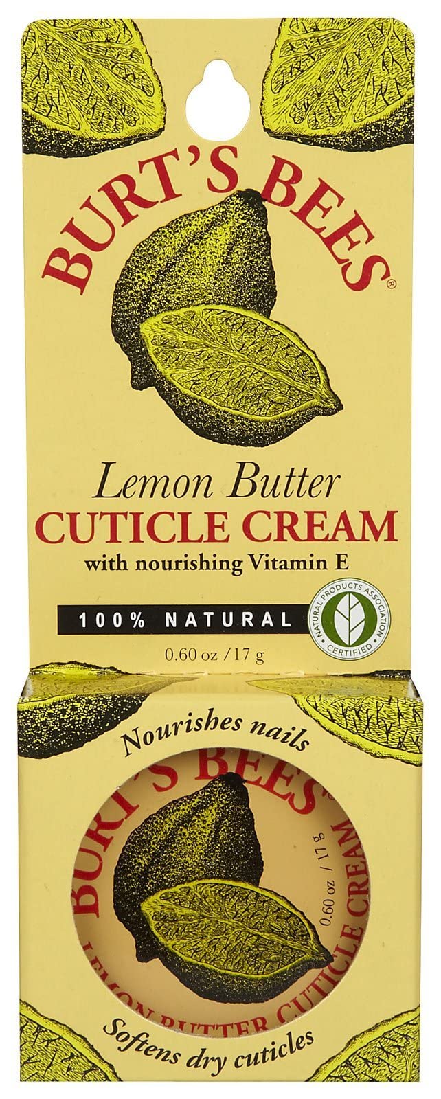 Burt's Bees Lemon Butter Cuticle Creme - 0.6 oz - 2 pk