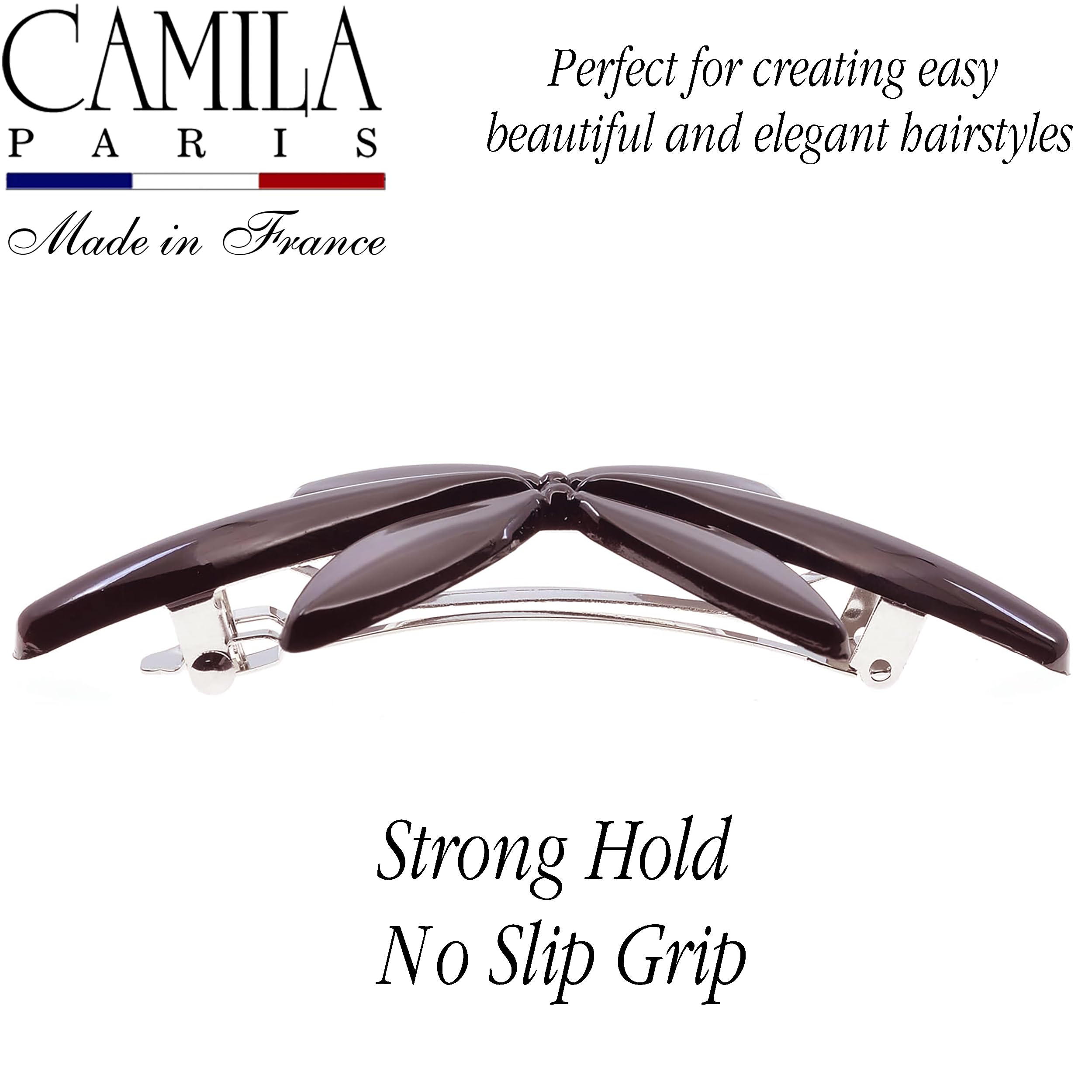 CP2426, BARRETTE, FLOWER, Tortoise