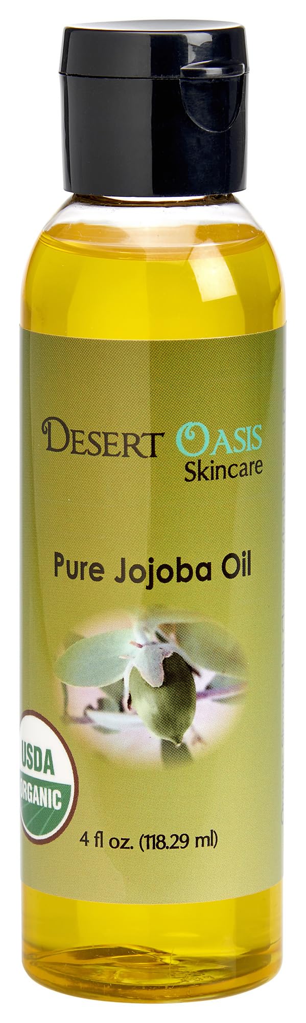 100% Pure Golden Jojoba Oil, 4 fluid oz (118 ml), Cold Pressed, Not deodorized, All natural with spray applicator, Grown and pressed in USA