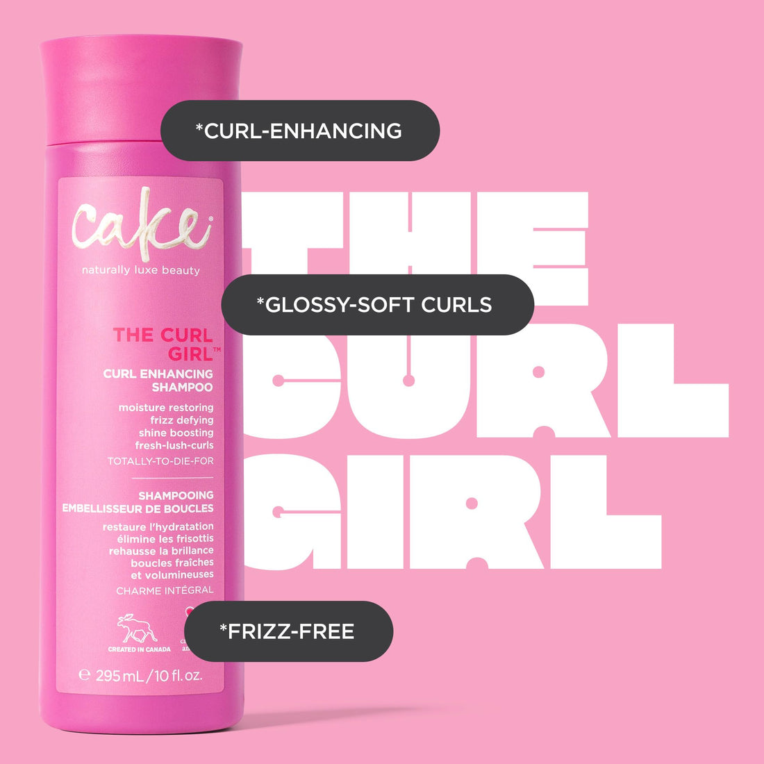 Cake Beauty The Curl Girl Curl Enhancing Shampoo, 10 Ounce
