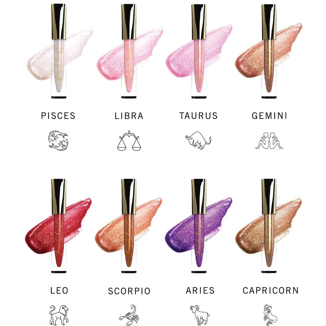 Sistar Starry Galaxy Lip Gloss High Pigment Ultra Shimmer Full-Coverage Metallic Multi-Dimensional Shine 1.5 mL / 0.05 fl. oz. (Libra)