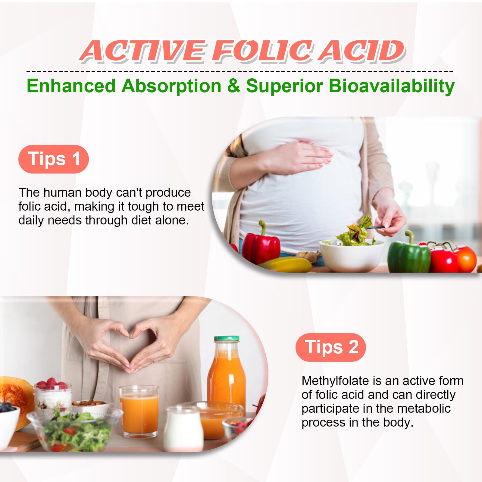 Zetelixia 2 Pack L-Methylfolate 15mg Gummies, Methylated Multivitamin with Methylated B12, Active 5-MTHF Form, Supports MTHFR Mutation, Methylation, Mood & Cognition, Vegan, Raspberry Flavor, 120 Cts