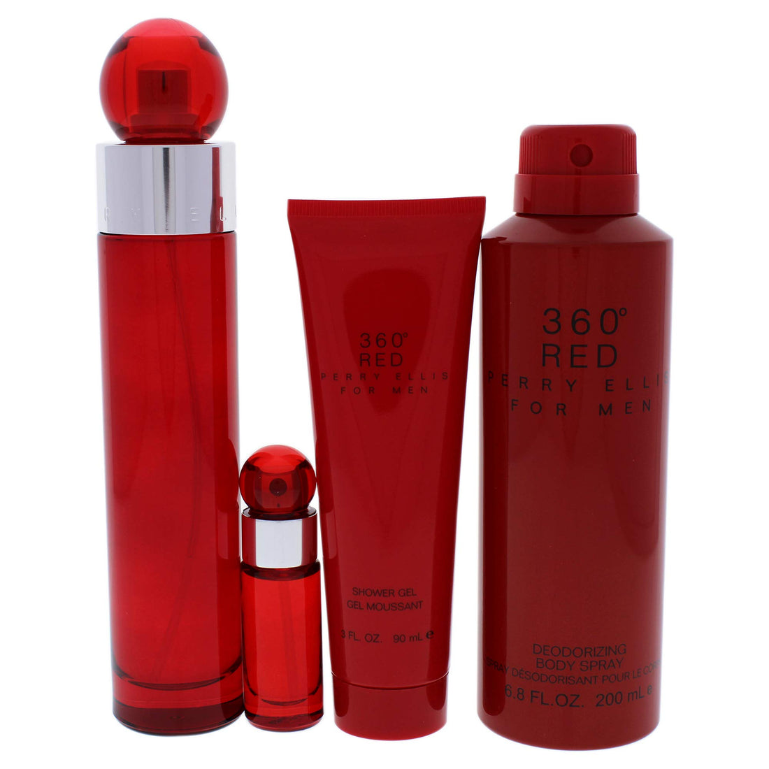 Perry Ellis 360 Red, 4 Count