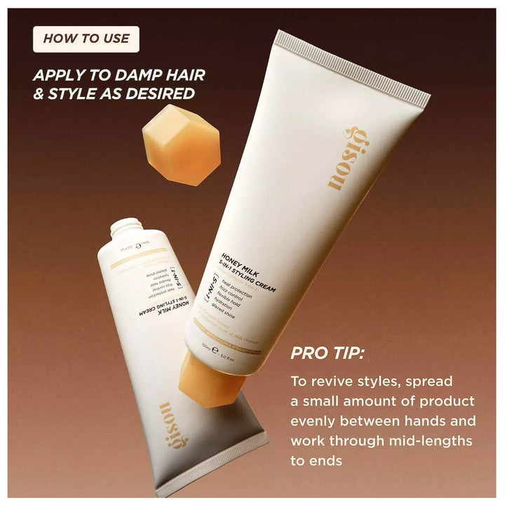 Gisou Honey Milk 5-in-1 Styling Cream 5.0 fl. oz.