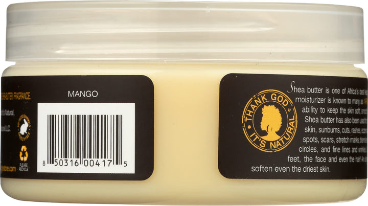 tgin Organic Raw Unrefined Shea Butter- Mango