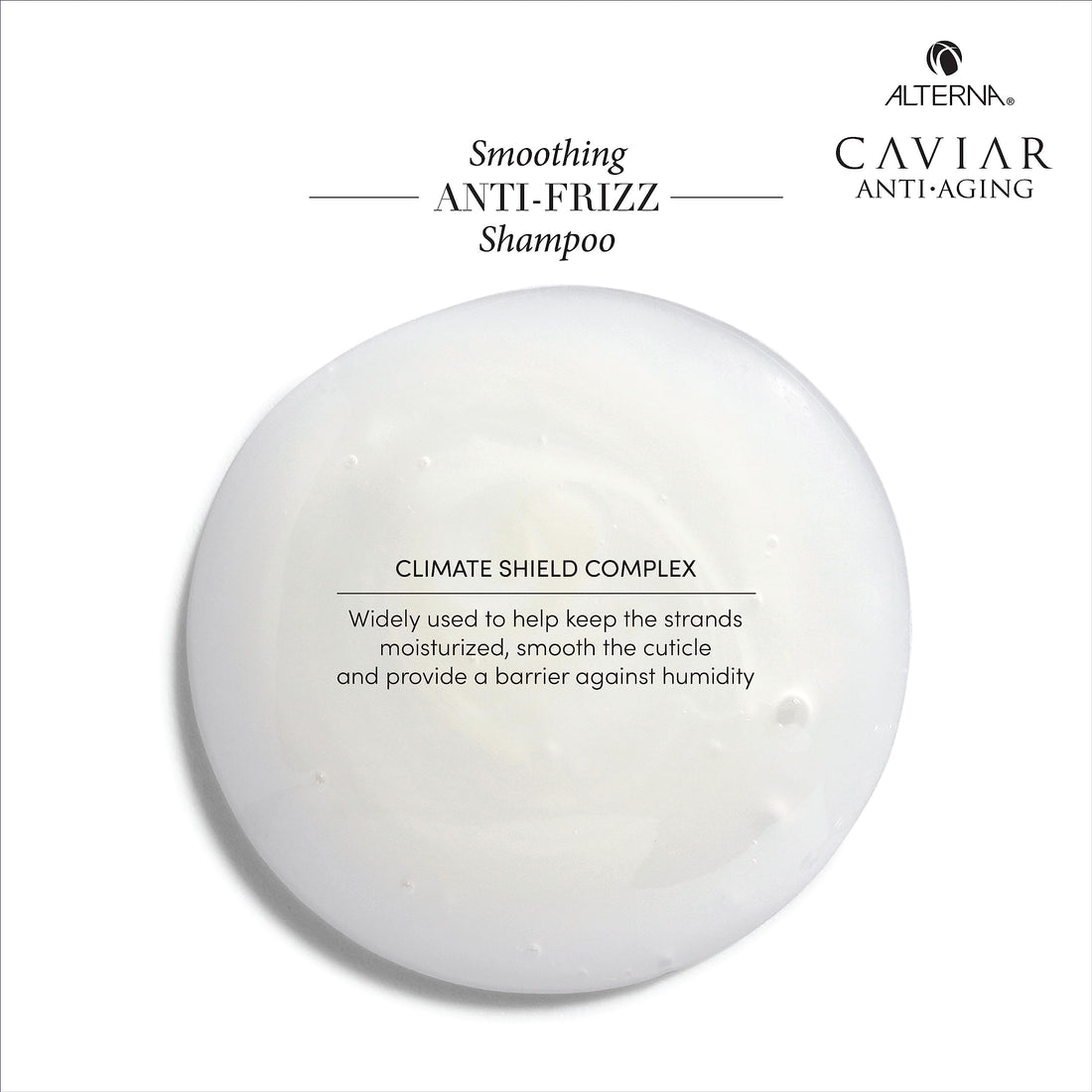 Alterna Caviar Anti-Aging Smoothing Anti-Frizz Shampoo Unisex Shampoo, 33.8 Fl Oz