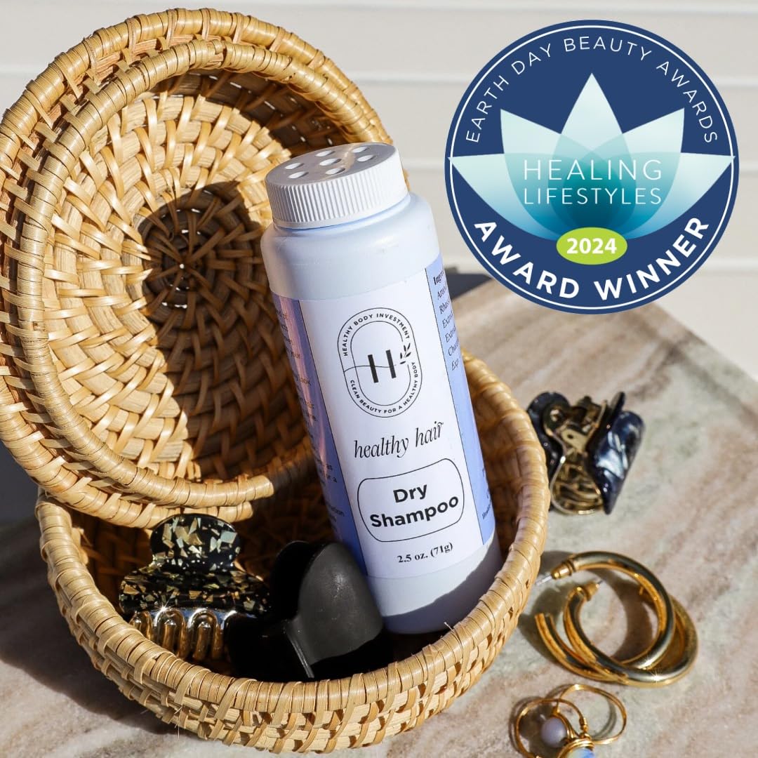 Healthy Hair Dry Shampoo Refill Bag - 2.5oz, Refill A Container That You Have, Removes Excess Oils On Your Scalp, Botanical Powder Formula, Clean Beauty Product