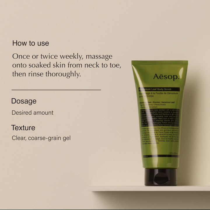 Gommage Leaf Body Scrub