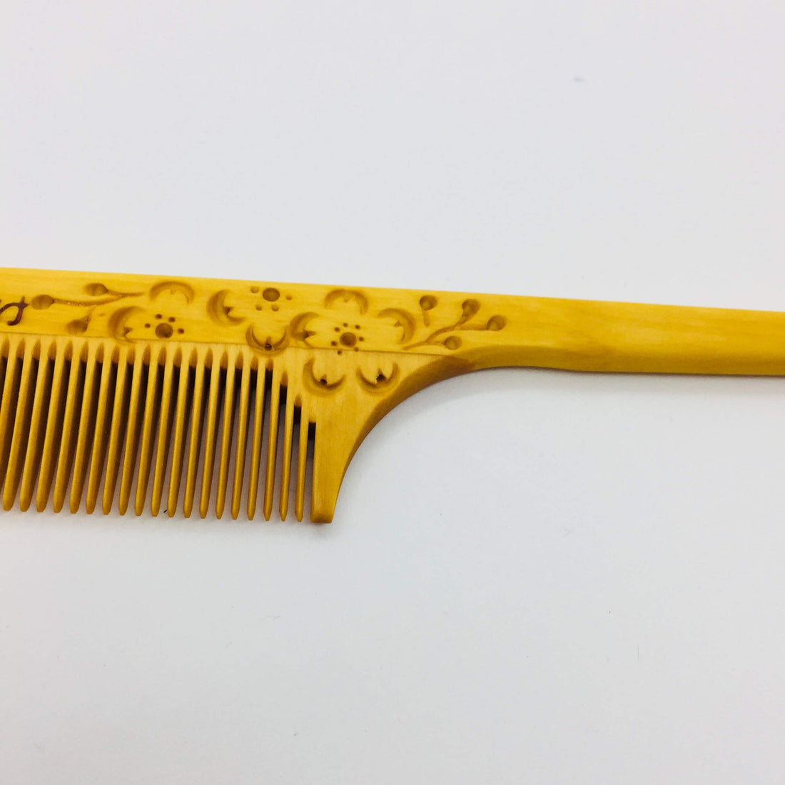 BambooParkJapan Bamboo Park Japan Japanese Hair Comb Tsuge Wood Comb (3 Size) (8.2 inch)