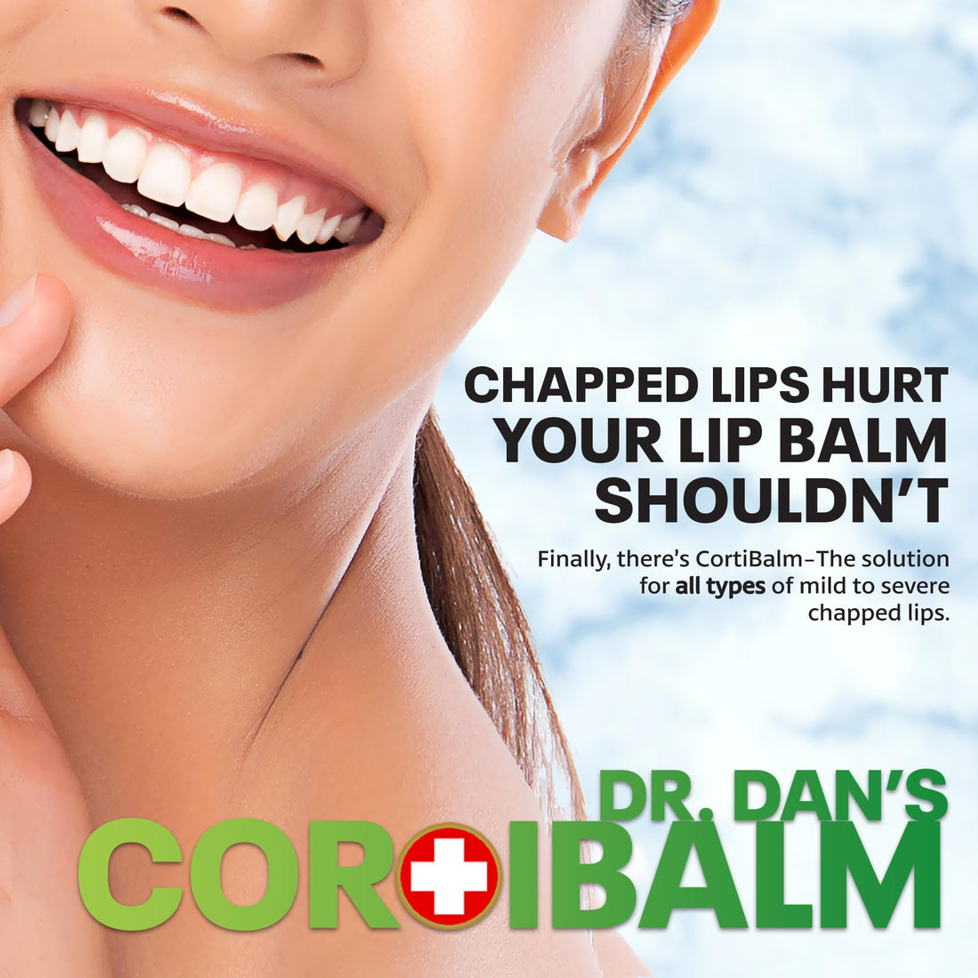 Dr Dans Corti Balm Lip Balm .25 oz Jar