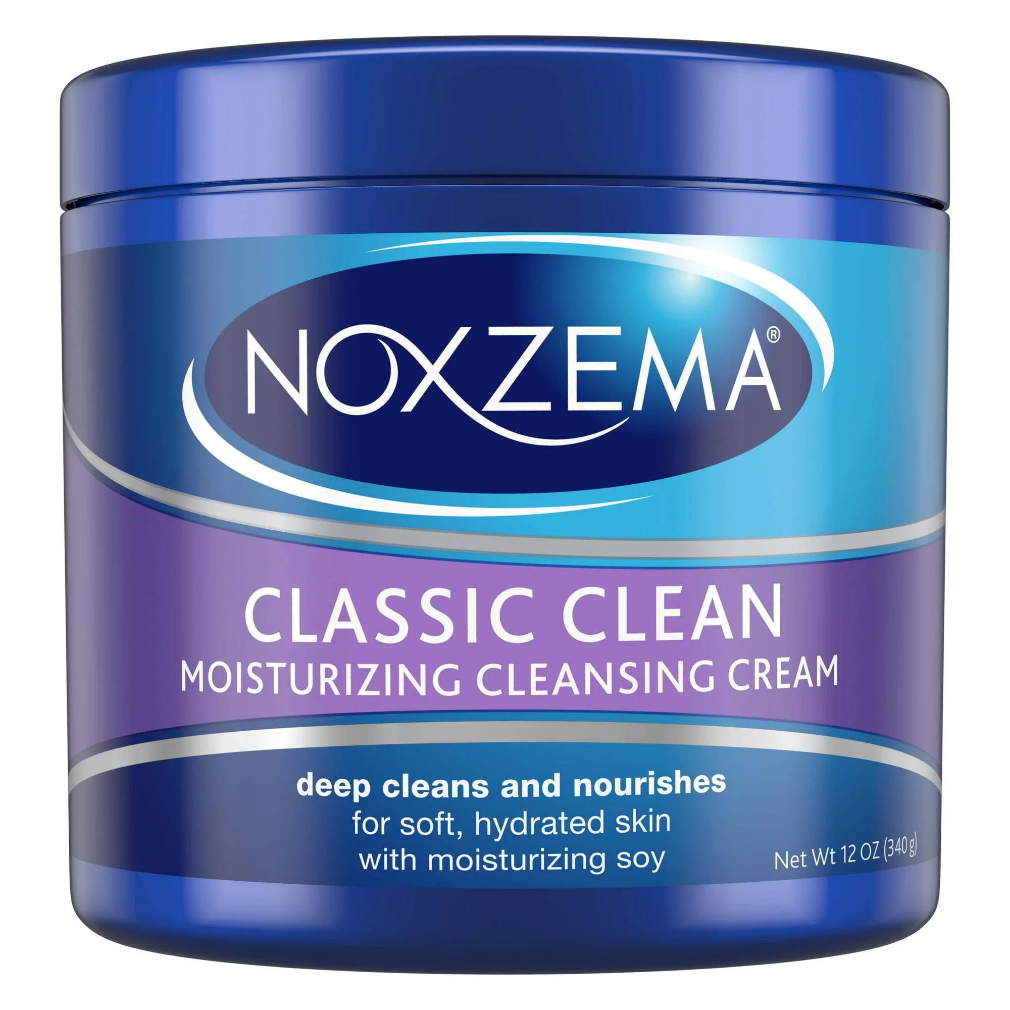 Noxzema Unisex Deep Cleansing Cream Plus Moisturizer, 12 oz