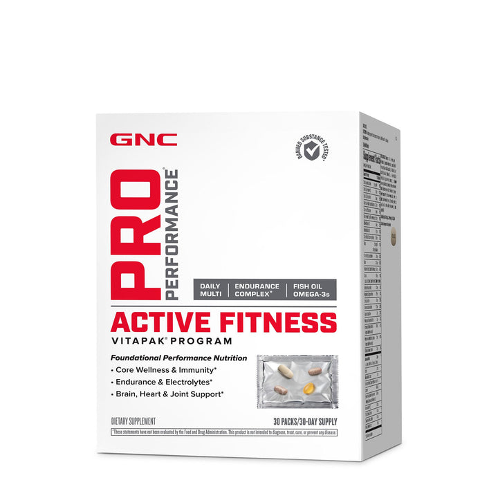 GNC Pro Performance Active Fitness Vitapak Program | 30 Servings