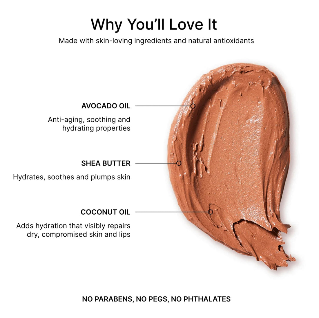 Jillian Dempsey Cheek Tint - Multi-Use Natural Blush for Cheeks & Lips, Vegan, Cruelty-Free & Organic