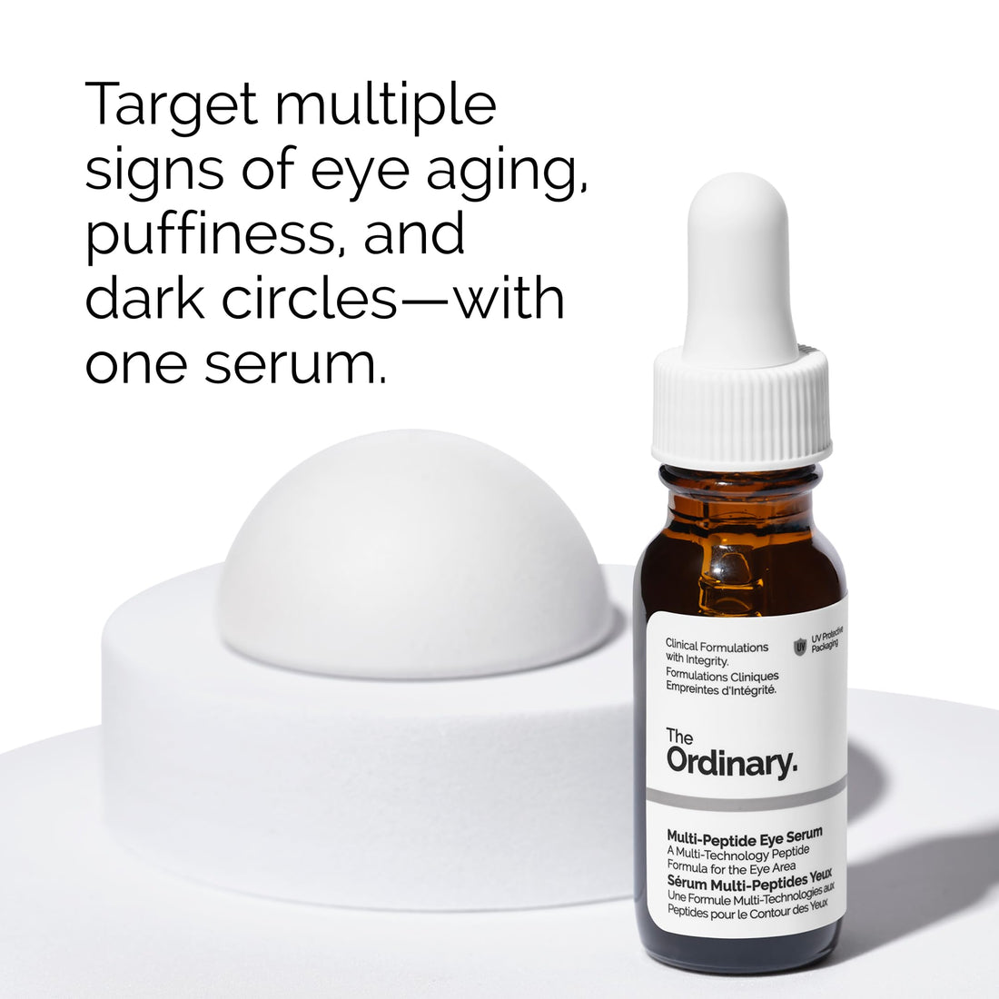 The Ordinary Age Support Set - 3-Step Anti-Aging Skin Regimen with Multi-Peptide + HA, Multi-Peptide Eye Serum, and Natural Moisturizing Factors + PhytoCeramides | Skincare Set