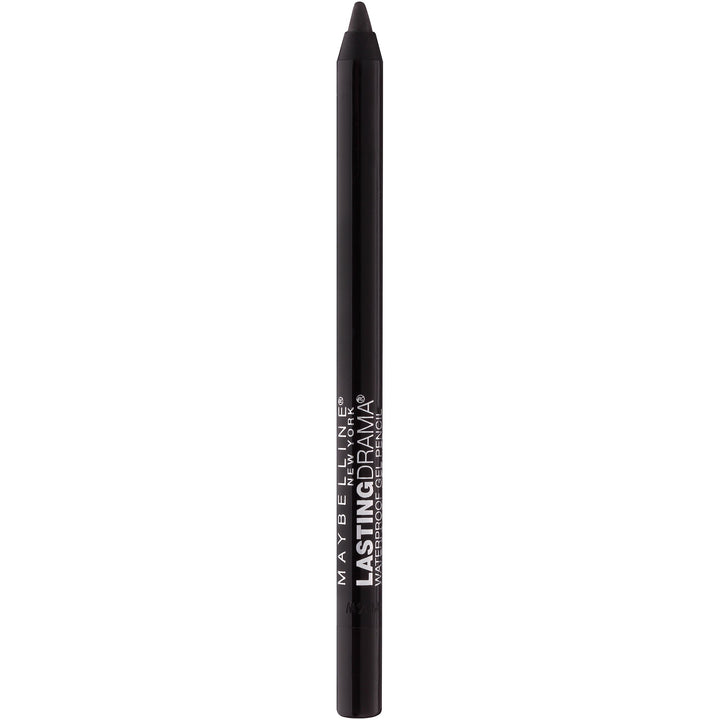 Maybelline Eyestudio Lasting Drama Waterproof Matte Gel Pencil Black Eyeliner Makeup, Sleek Onyx, 1 Count