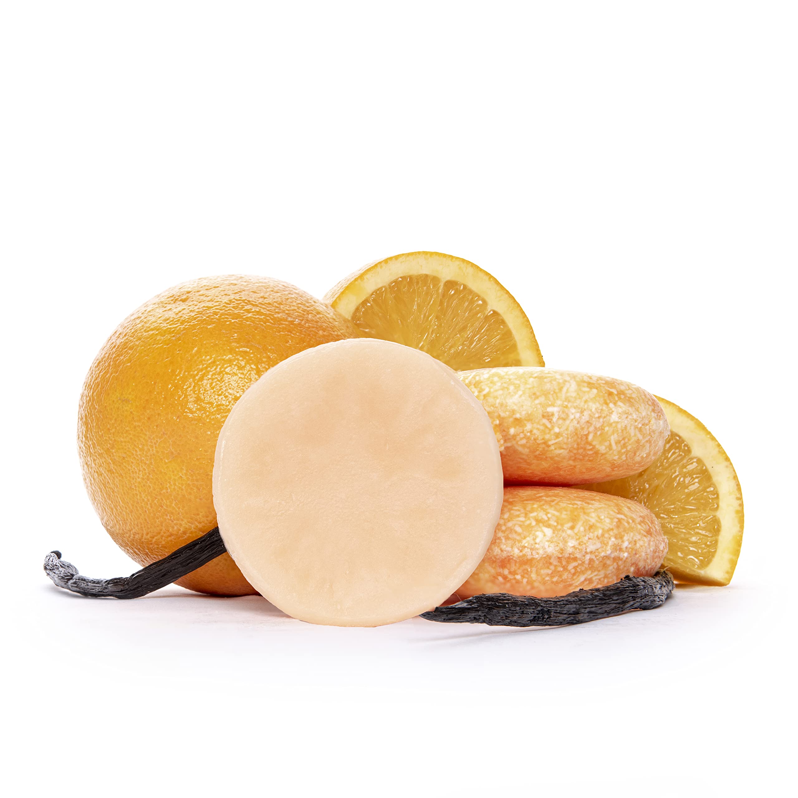 Shampoo & Condition Bars: Includes 2 Shampoo Bars + 1 Conditioner Bar + 2 Travel Containers. All Natural, Safe for Color Treated Hair, SLS Free, Shampoo Bars (Sunkissed)