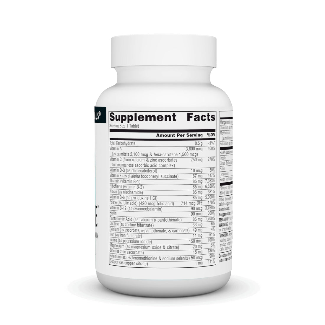 Source Naturals Mega-One Multi-Vitamin with Minerals* - 30 Tablets