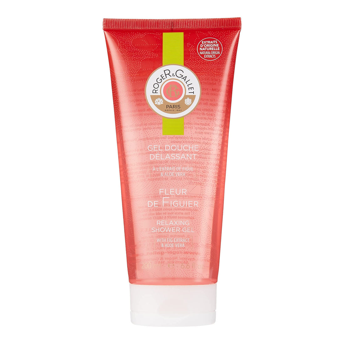 Roger & Gallet Fleur De Figuier Shower Gel for Unisex, 6.6 Ounce