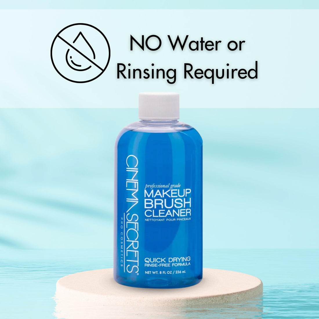 Makeup Brush Cleaner Pro Starter Kit, 8 fl oz (with tin)