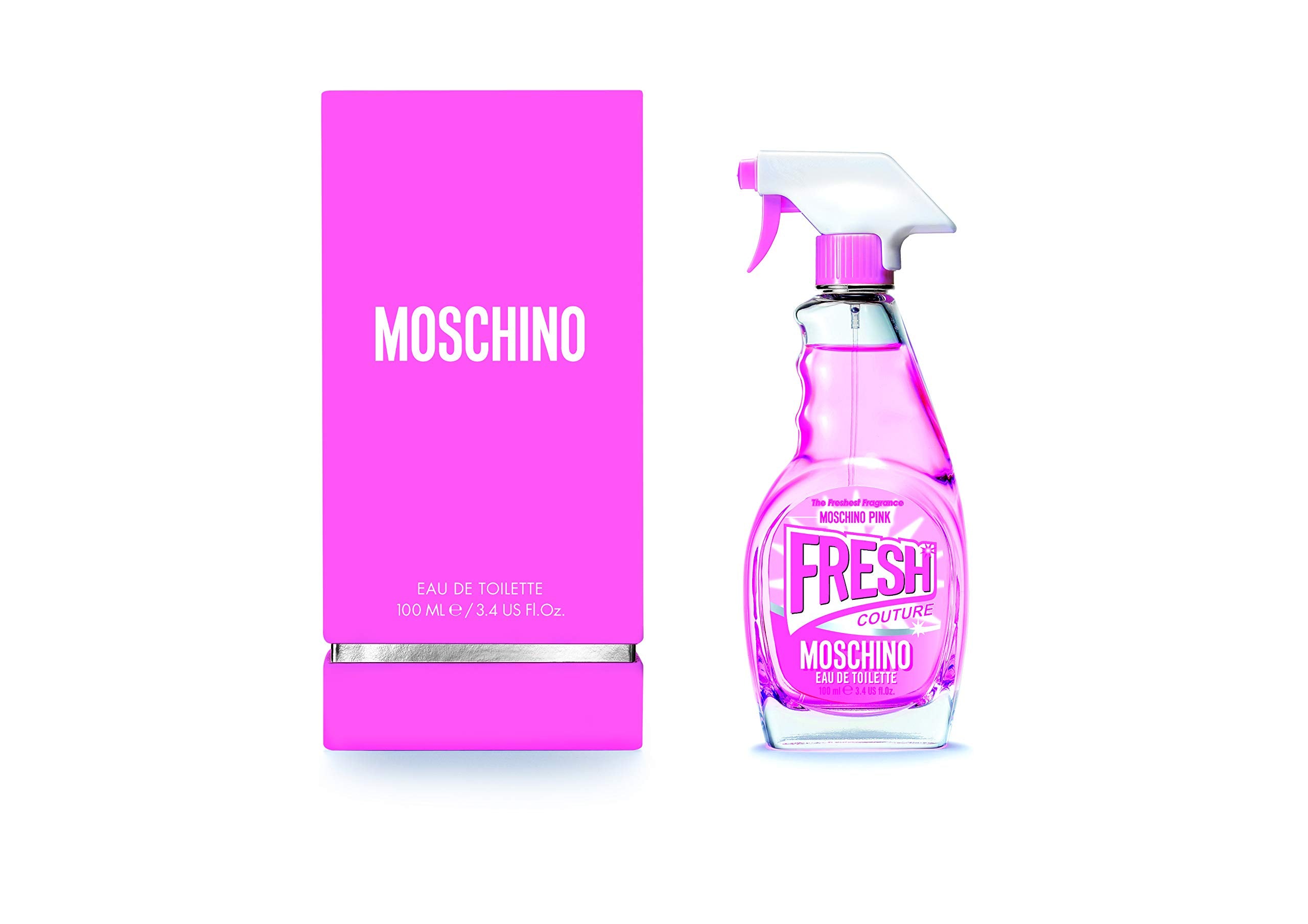Moschino Pink Fresh Couture Eau De Toilette, 100ml